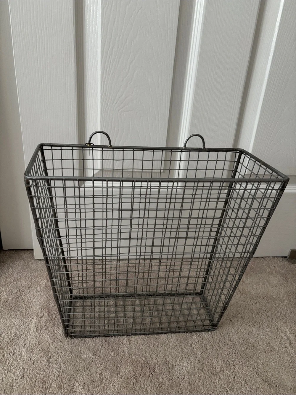 Magnolia Home Grid Hanging Storage Basket